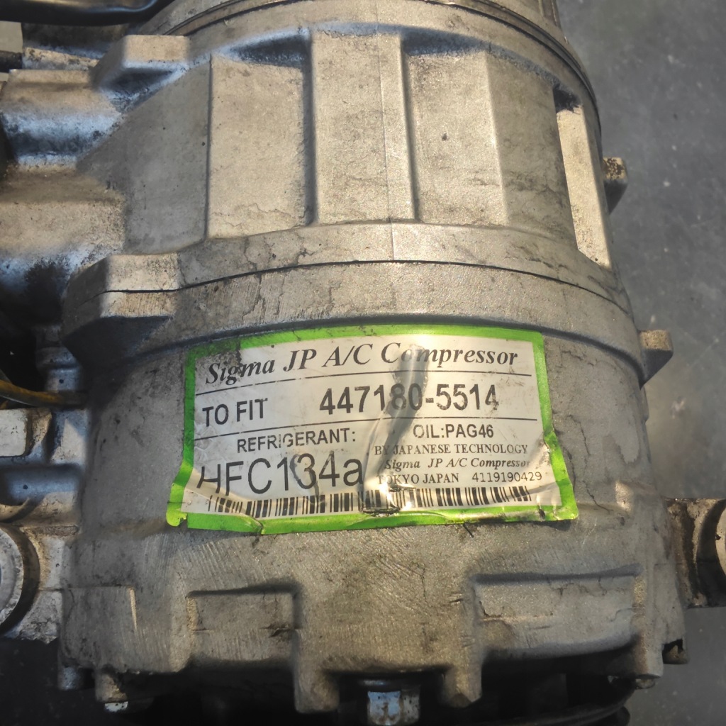 Компресор компресор кондиціонера 447180-5514 mercedes-benz 3.0 cdi om642 Зі Шроту