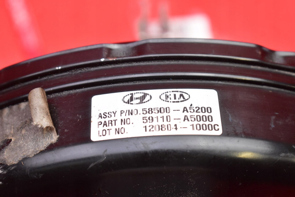 фото №7, Усилитель тормозов насос тормозная eu 58500-a5200 kia ceed 2 ii 1.4 16v 100 km 12-15