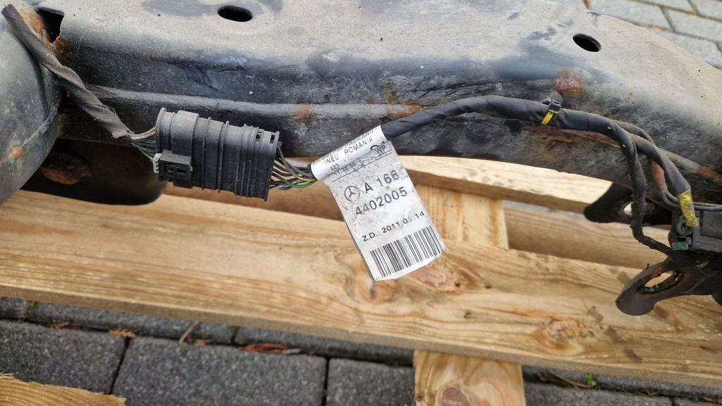 фото №9, Mercedes gls x166 63 amg 15-19 5.5 v8 підвіска задні підрамник 1663504900