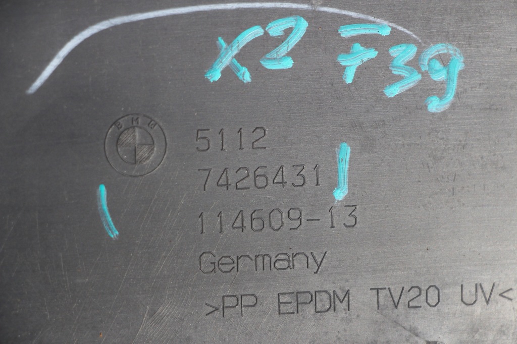 фото №9, Bmw x2 f39 бампер кутик правий накладка бампера задня задня права 2017+