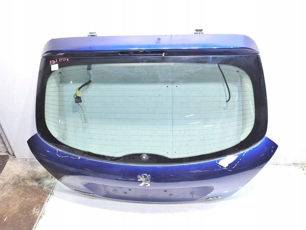 фото №10, Кришка багажника задня скло kpld peugeot 207