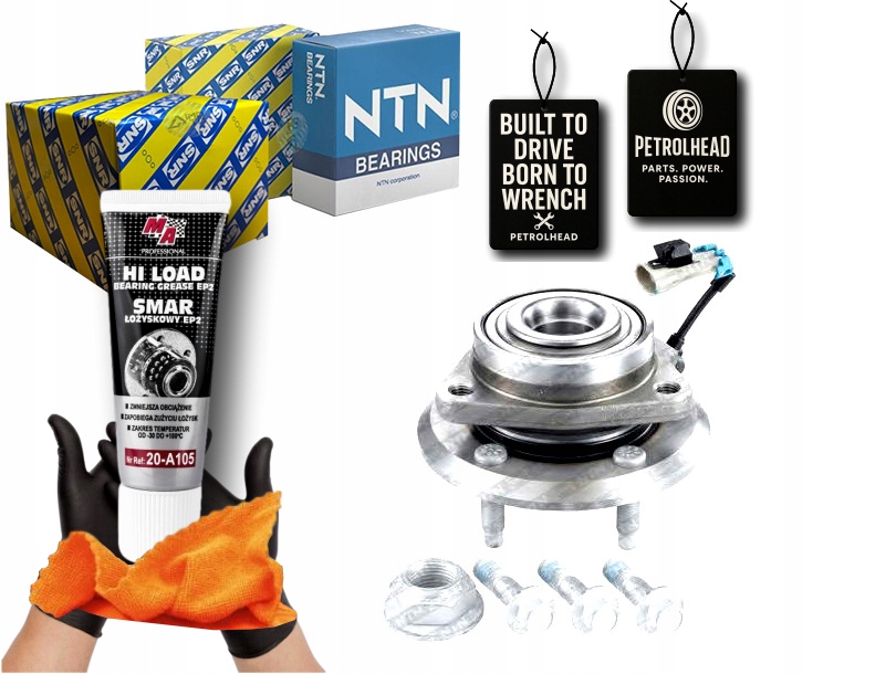 фото №1, Набір підшипник колеса з ступиця chevrolet captiva ope #petrolhead pro+ kit7
