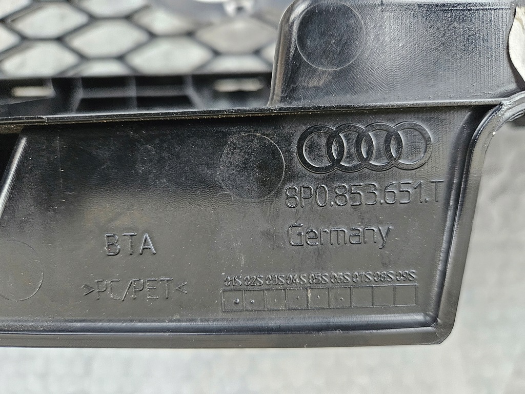 фото №12, Audi rs3 8p0 бампер перед решётка радиатора решётки