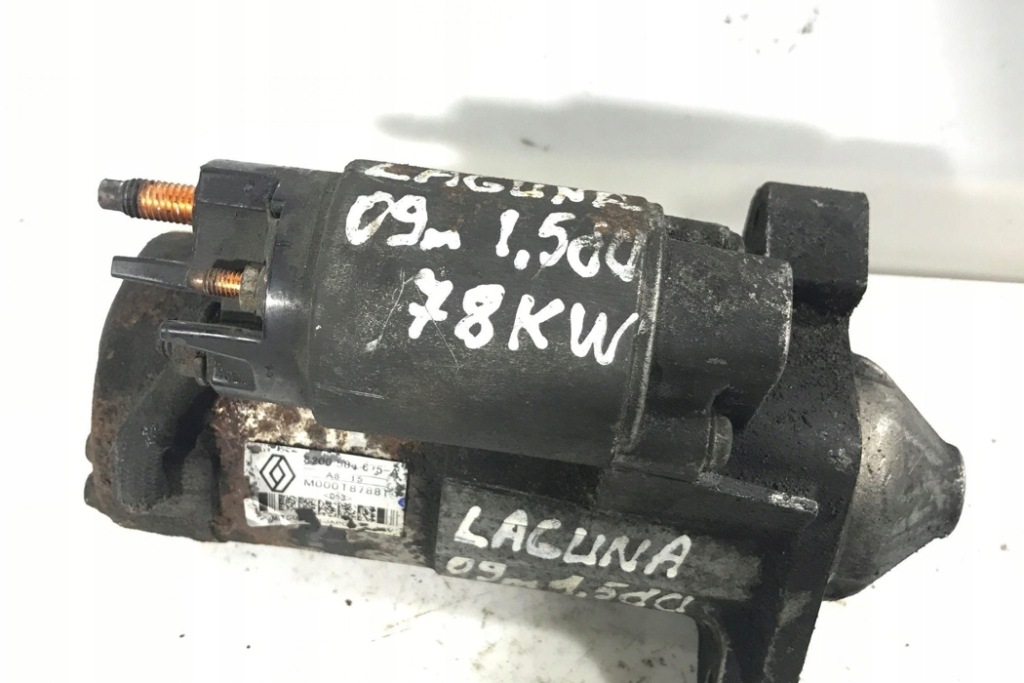 фото №6, Стартер renault laguna iii grandtour kt0/1 8200584675a 1.5l дизель