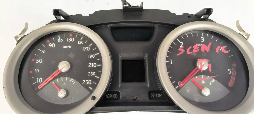 фото №3, Счетчик приборная панель 8200399700d renault scenic ii