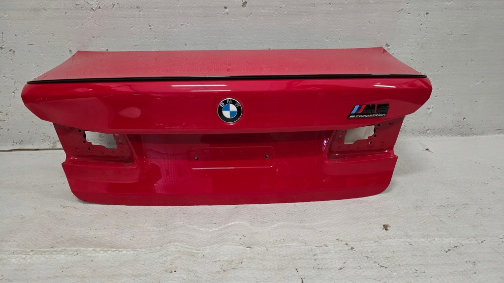 фото №1, Крышка багажника задняя задняя bmw 5 g30 m5 f90 competition спойлер u90 ferrari rot