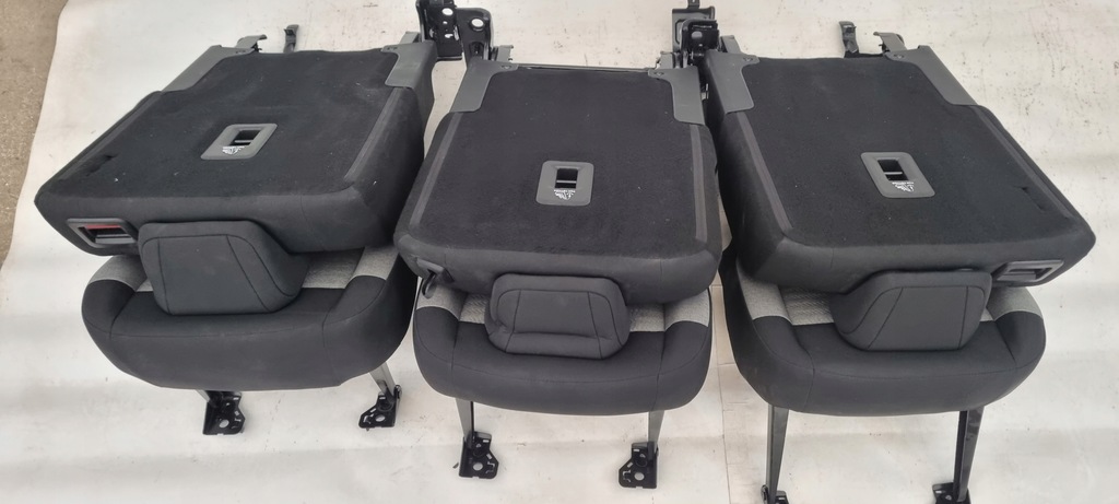 фото №6, Berlingo iv 4 rifter combo сиденья сиденье заднее сиденье 3x1