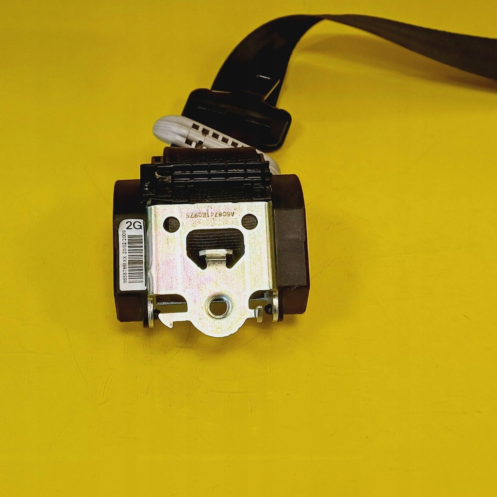 фото №9, Pas безпеки лівий задня peugeot 207 0405059 nr162