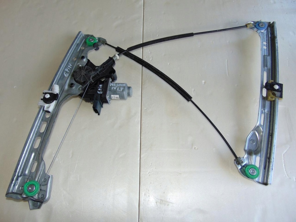 фото №1, Підйомник скло лівий перед 6 pin renault megane iv