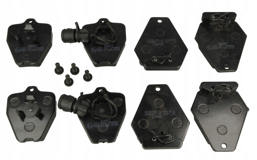 фото №1, Hart гальмівні колодки гальмівні /p/audi a8 2.5tdi-3.7 -02