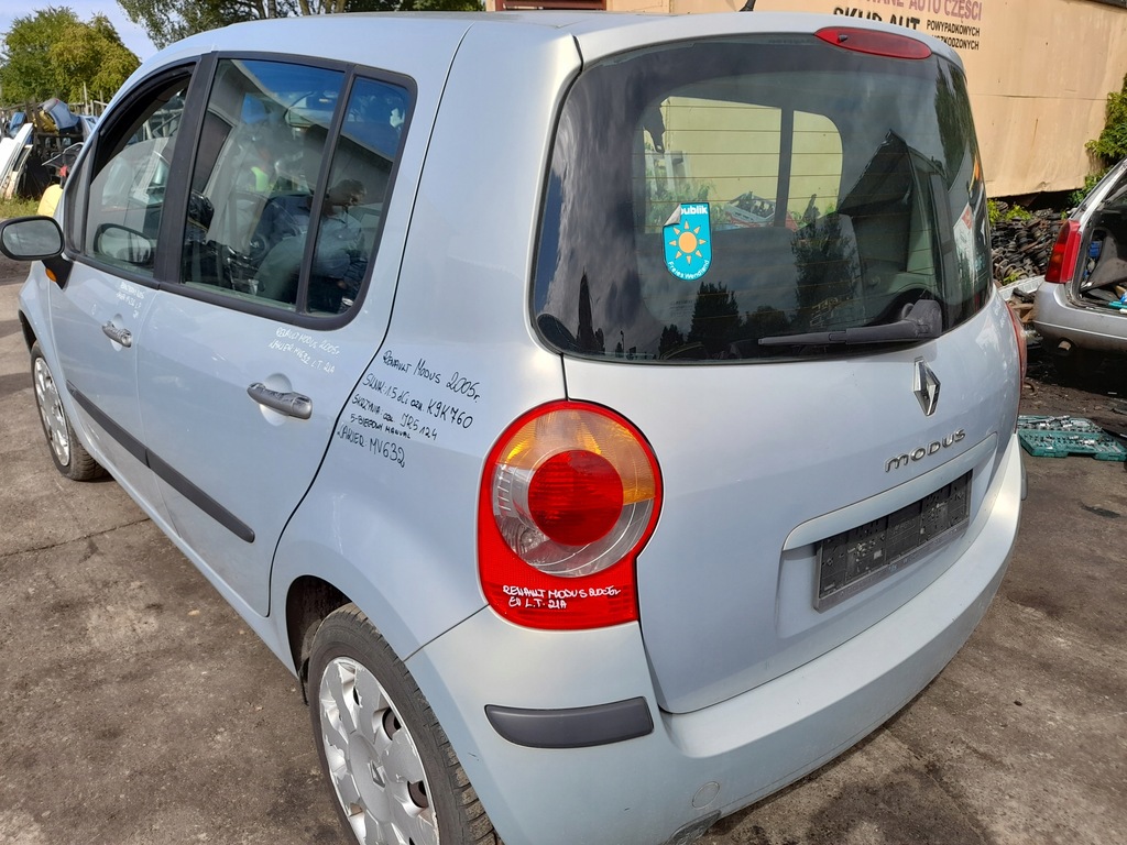 фото №14, Renault modus 2005r. капот крышка двигателя mv632