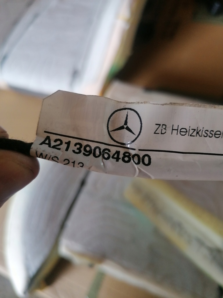 Mercedes w213 мат сиденье подогрев левая подогрев Недорого