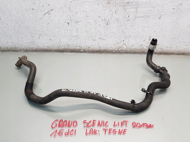 фото №1, Wąż труба wody renault grand scenic iii 1.5 dci