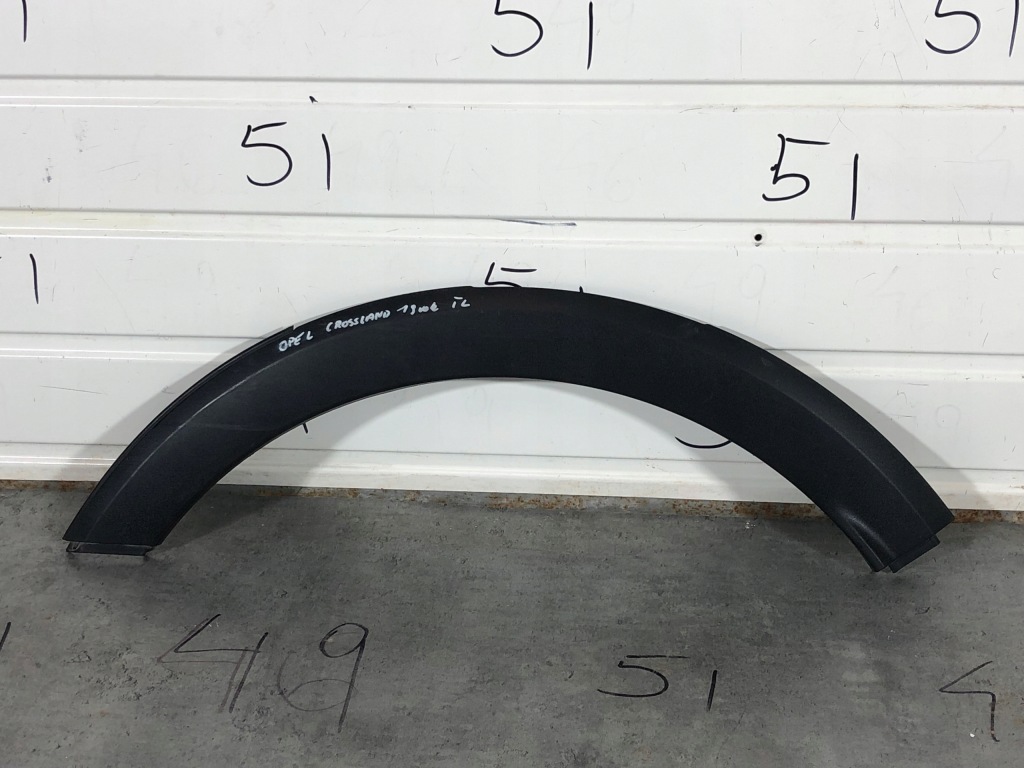 фото №1, Opel crossland x 2017- молдинг крила лівий задня 13482071 оригінал