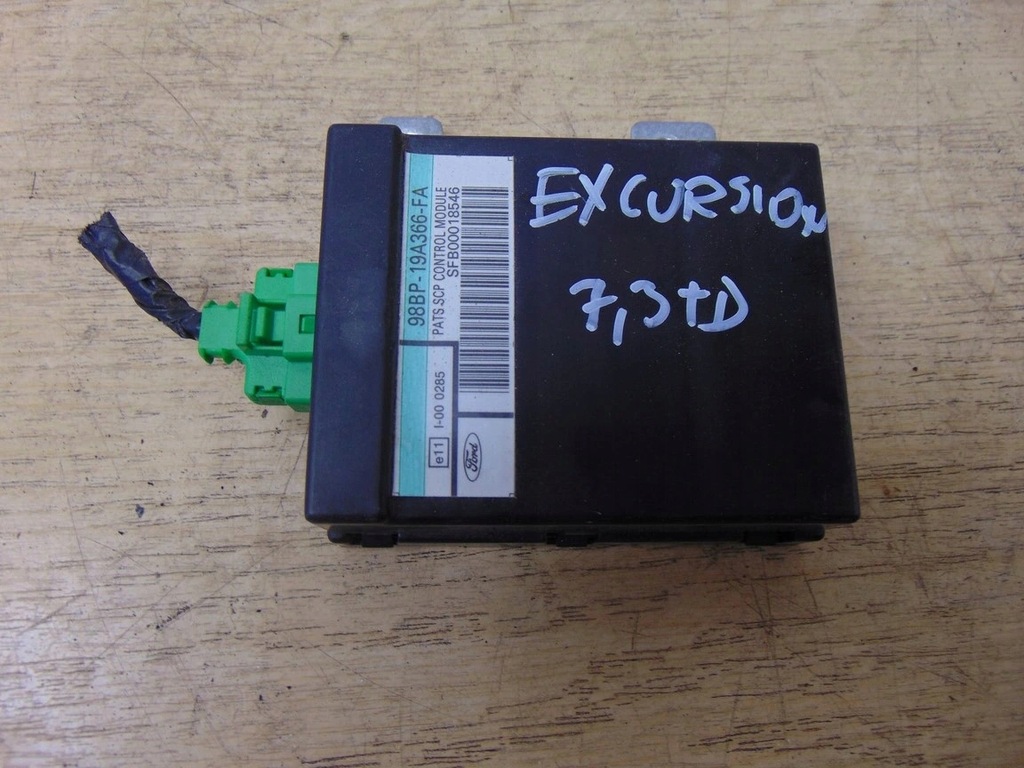 фото №1, Модуль иммобилайзер ford excursion 98bp-19a366-fa
