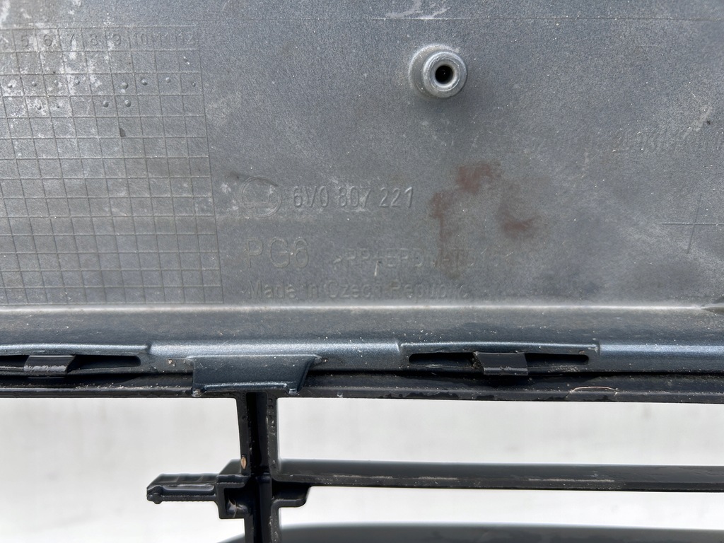 фото №12, Skoda fabia iii 6v0 бампер перед 6v0807221 оригінал