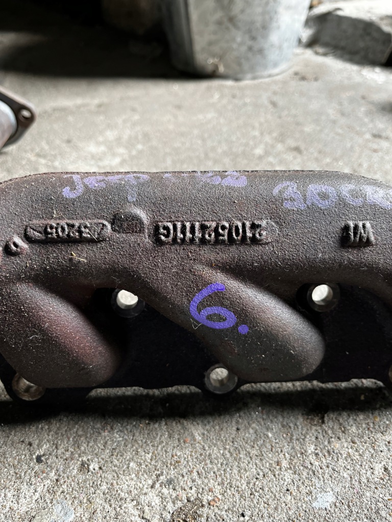 фото №8, 6 jeep grand cherokee wk2 3.0 коллектор выпускной