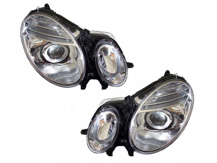 фото №1, Mercedes e klasa w211 комплект фары