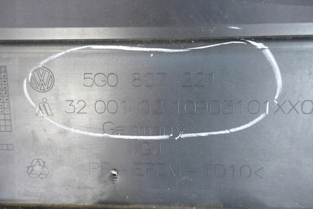 фото №11, Бампер golf vii 7 5g 2012-