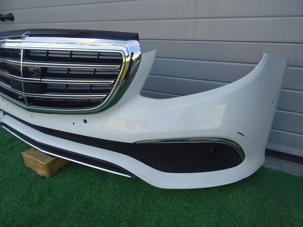 фото №7, Бампер перед mercedes w213 решітка радіатора elegance комплект