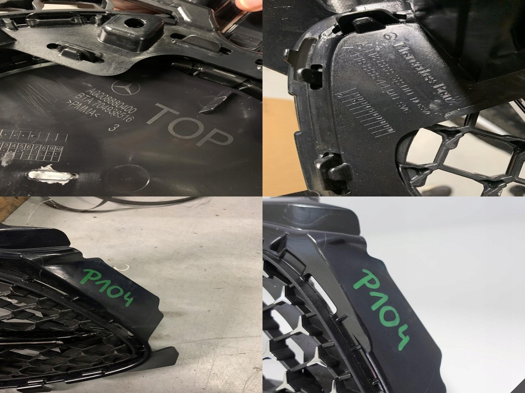 фото №12, Mercedes cla x118 c118 amg lift 22- решётка радиатора решётка радиатора