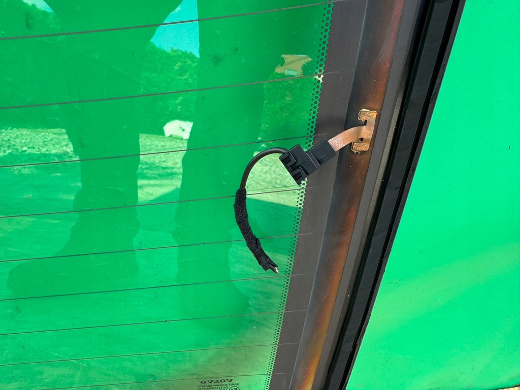 фото №9, Стекло задняя задняя подогрев volvo s40 ii 2004-2012 sedan 2004r.