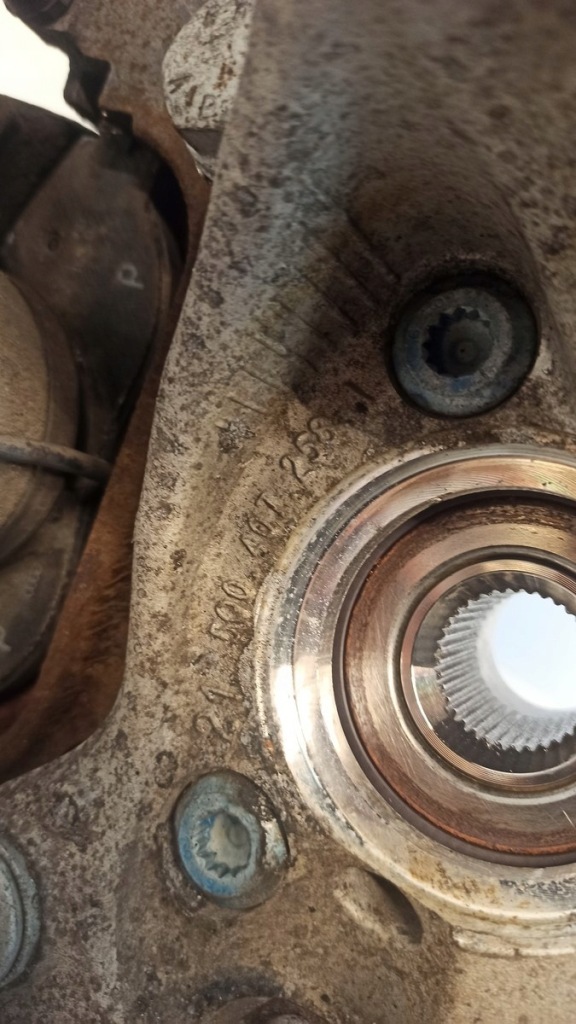 фото №7, Vw tiguan поворотный кулак правый перед 5q0407258a