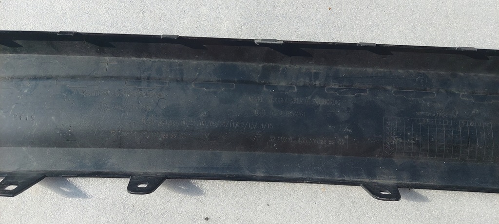 фото №9, Bmw x1 f48 спойлер диффузор бампера задняя 7954260