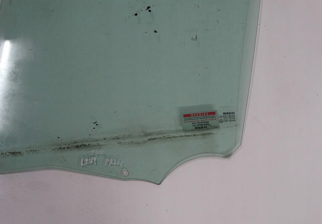 фото №4, Скло двері renault scenic ii лівий перед 43r-00049