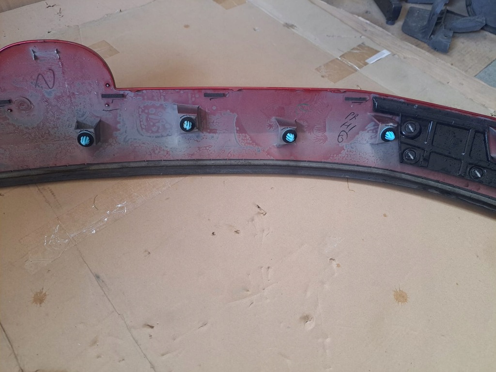 фото №10, Накладка накладка молдинг крышки задняя mazda cx5 ii