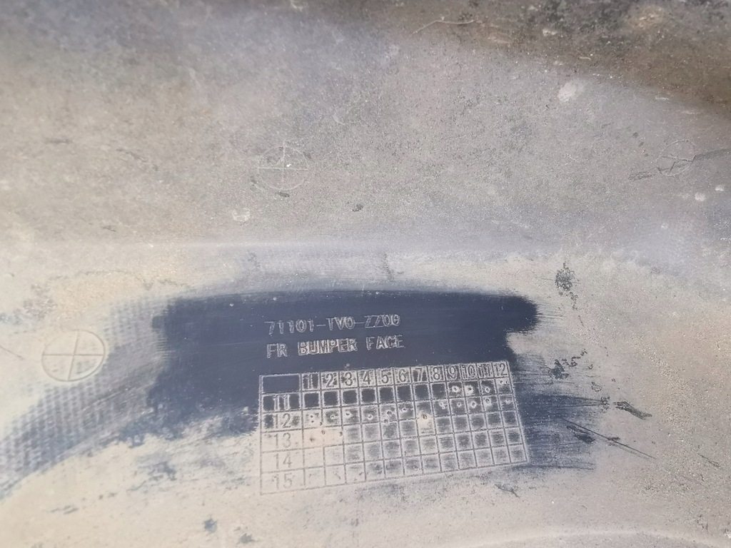 фото №14, Бампер перед омыватель honda civic ix 11-14