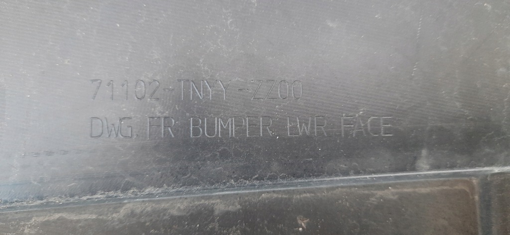 фото №16, Спойлер бампера перед honda crv cr-v 17-