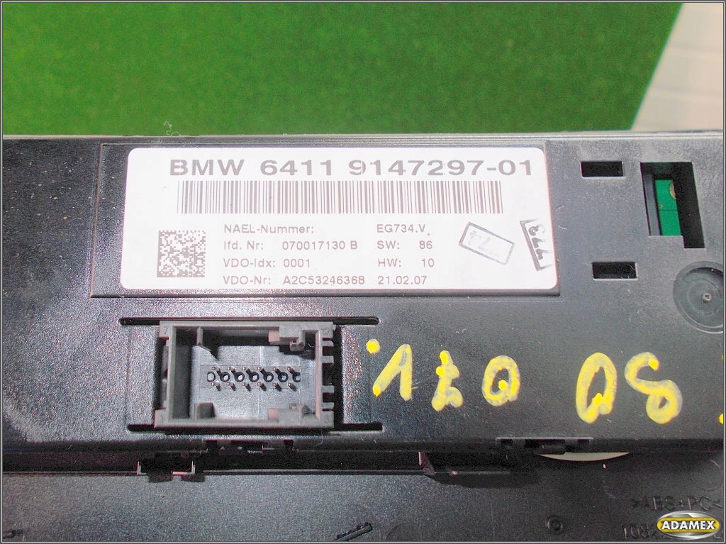 фото №5, Bmw 3 e90 2.0i 2007r - панель обдув