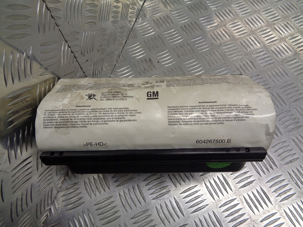 фото №1, Подушка подушка безпеки пасажира opel corsa c