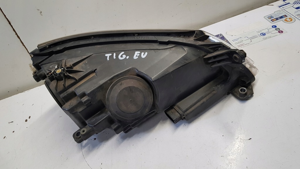 фото №8, Лампа ліва перед vw tiguan ксенон поворотний