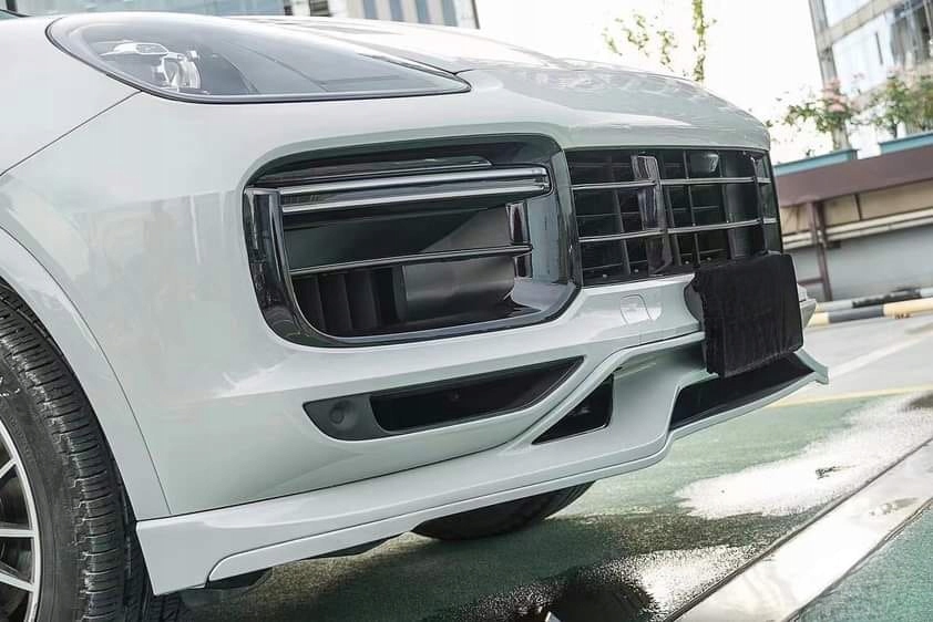 фото №14, Porsche cayenne coupe turbo+ techart набор bodykit