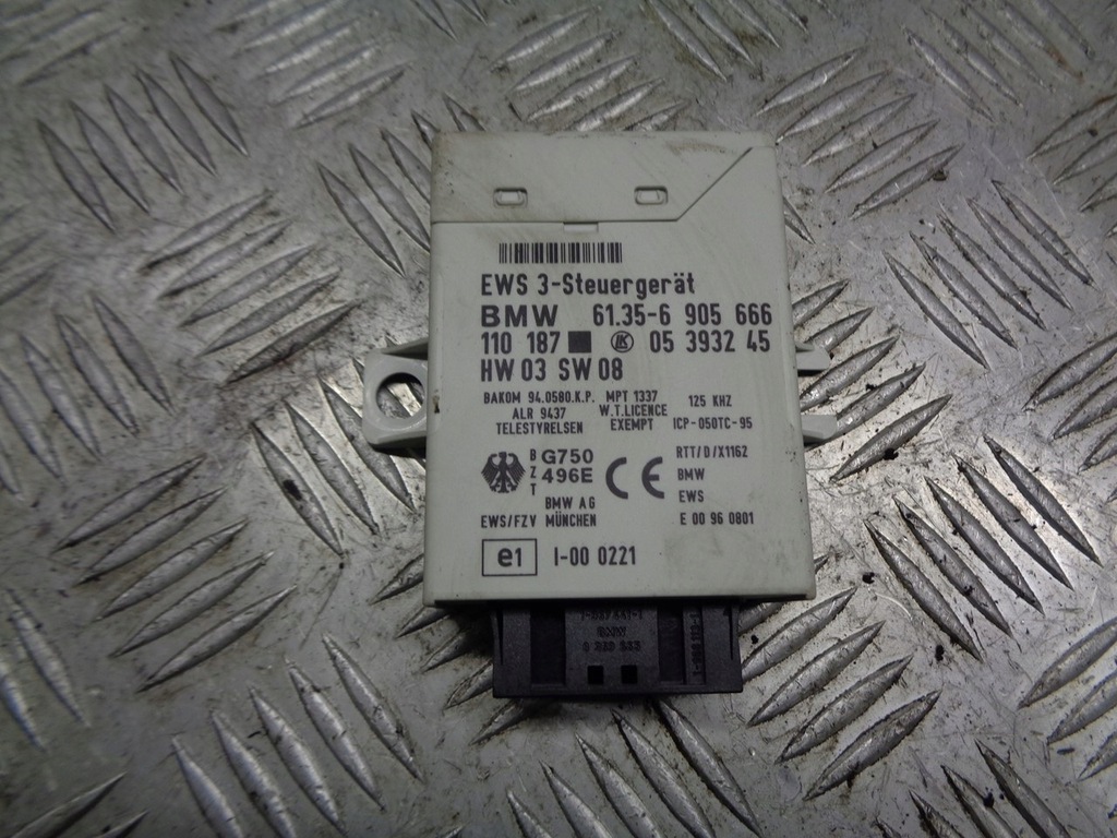фото №1, Модуль блок керування ews bmw e46 6905666