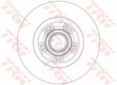 фото №2, Диск тормозной диск+подшипник zest. 1 szt renault задняя