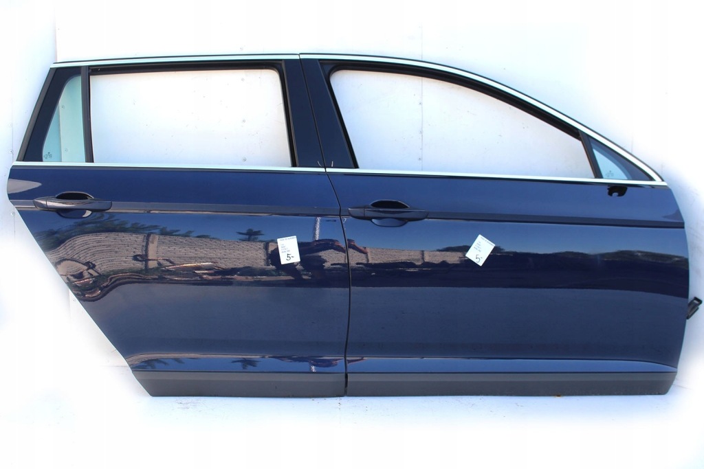 фото №1, Vw passat b8 alltrack kombi lh5x дверь правое перед + задняя сторона правая przed