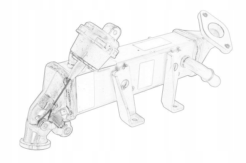 фото №1, Радиатор клапана egr renault 147356011r
