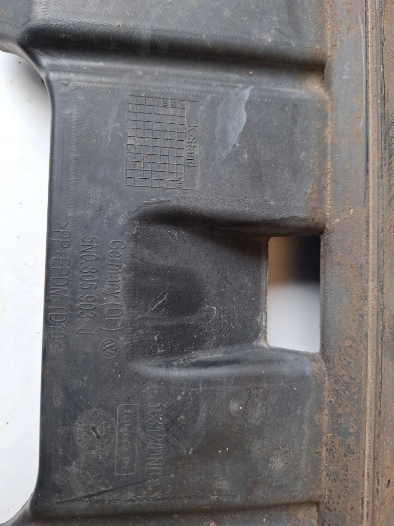 Vw tiguan 5n0 рестайлінг  бампер перед 5n0807221 k оригінал Недорого