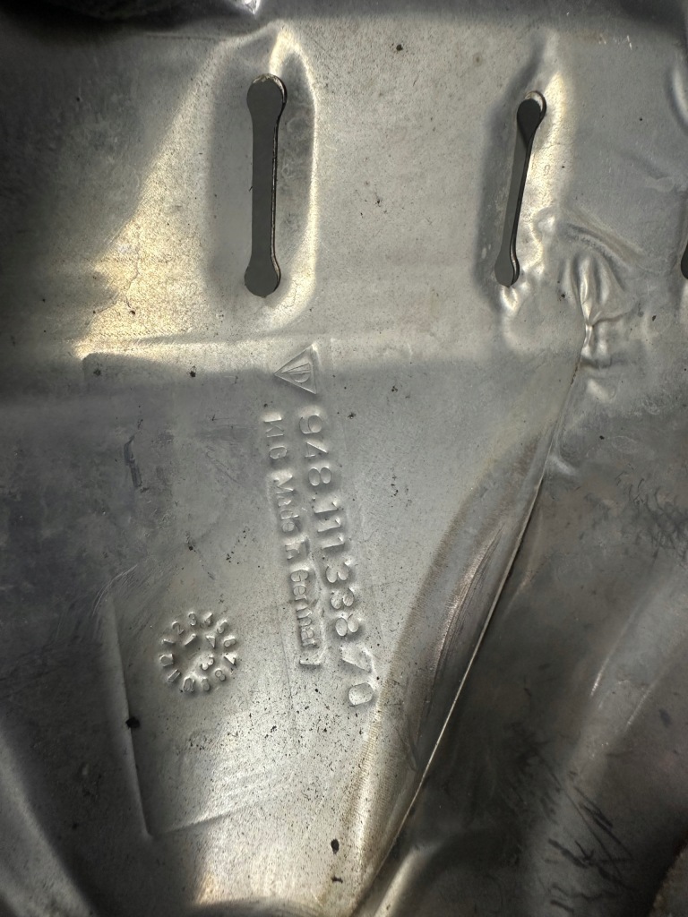 фото №9, Захист теплова ліва porsche panamera 970 fl 4.8 turbo cwb 94811133870