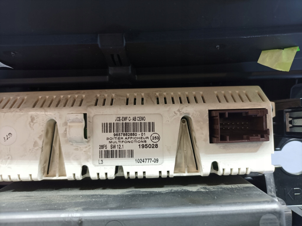 фото №7, Citroen c4 i экран дисплей радио 9657882880