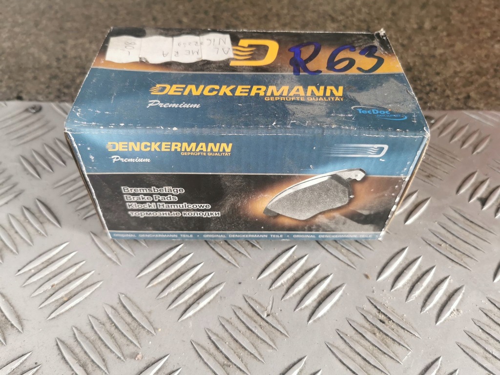 фото №1, Almera тормозные колодки тормозные перед denckermann b110527