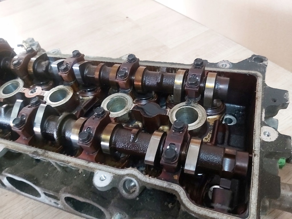 фото №5, Toyota mr2 zzw30 головка двигуна 1,8 vvti 1zz celica