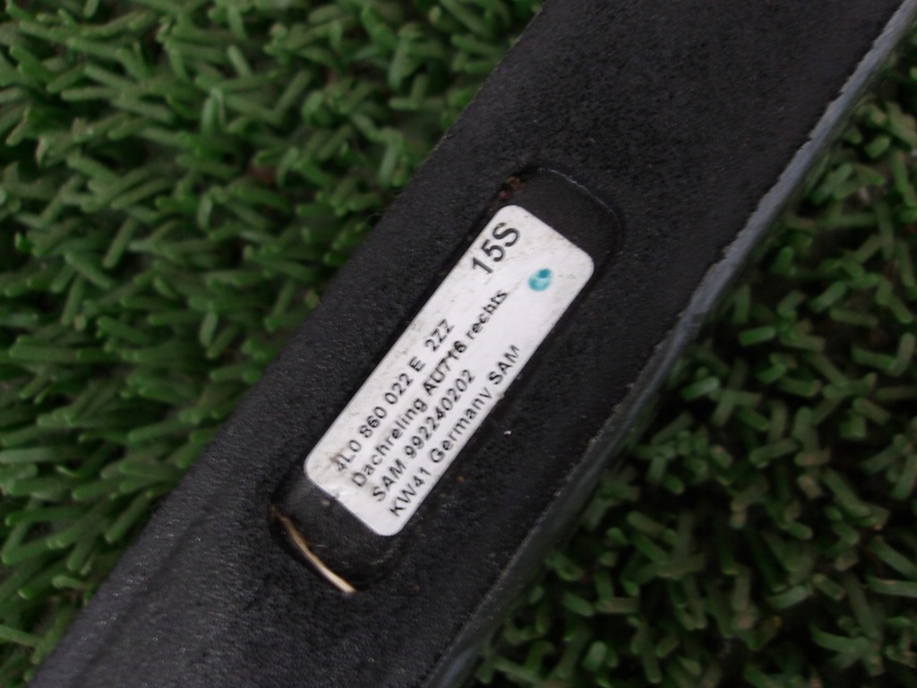 фото №10, Audi q7 4l рейлинги кровельные комплект хром оригинал