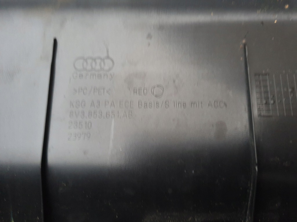 фото №7, Audi a3 8v s-line 16 lift решітка радіатора решітка радіатора заглушка