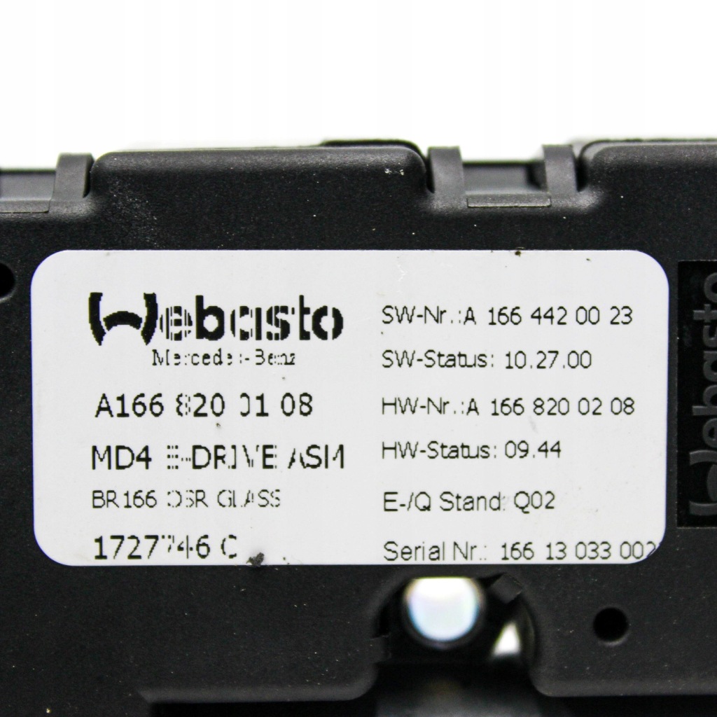 Mercedes-benz gl x166 2013 моторчик люк a1668200108 в Украине
