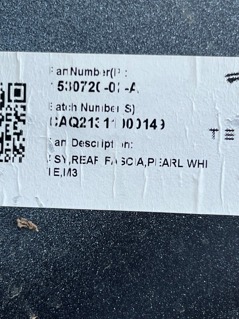 фото №9, Tesla 3 задний бампер lift 1530720-02-a ppsw