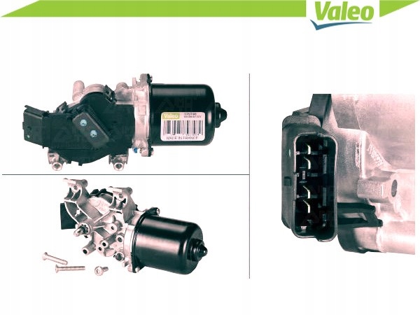 фото №4, Valeo двигун двірник nissan перед note valeo